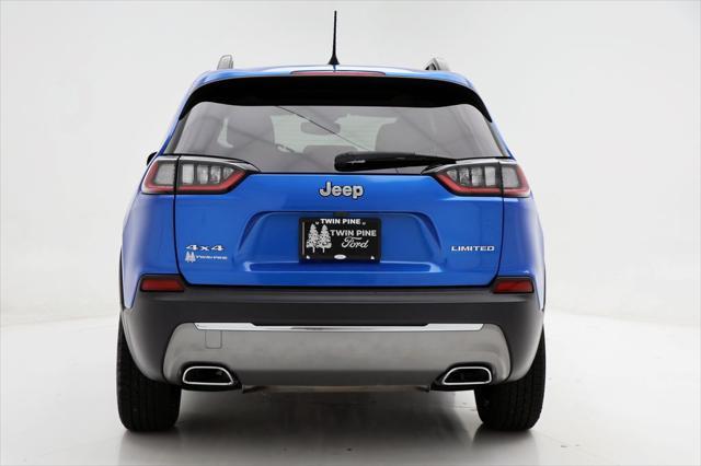 used 2022 Jeep Cherokee car, priced at $25,450