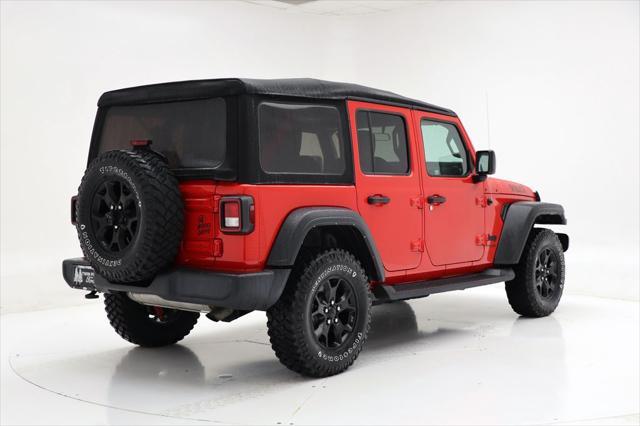used 2021 Jeep Wrangler car, priced at $28,400