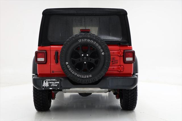 used 2021 Jeep Wrangler car, priced at $28,400