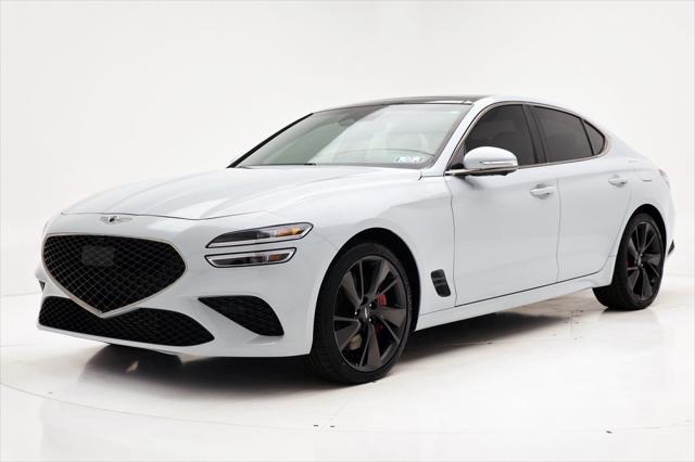 used 2022 Genesis G70 car, priced at $35,800