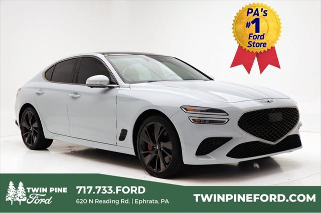 used 2022 Genesis G70 car, priced at $35,800