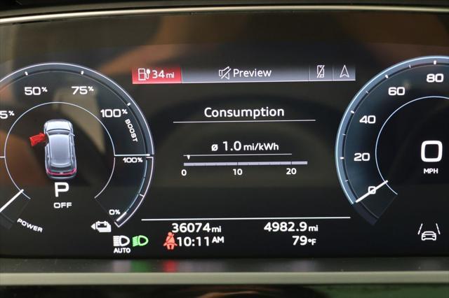used 2022 Audi e-tron car, priced at $24,500