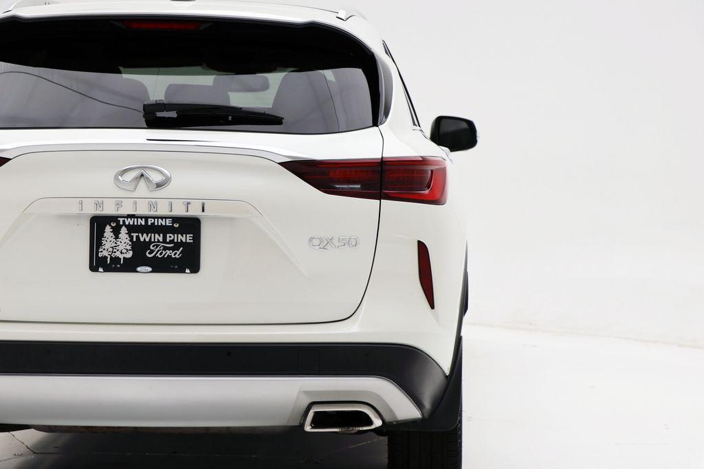used 2022 INFINITI QX50 car, priced at $29,800