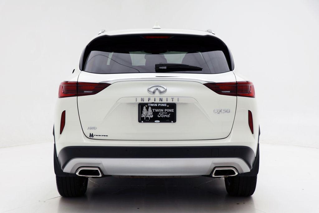 used 2022 INFINITI QX50 car, priced at $29,800