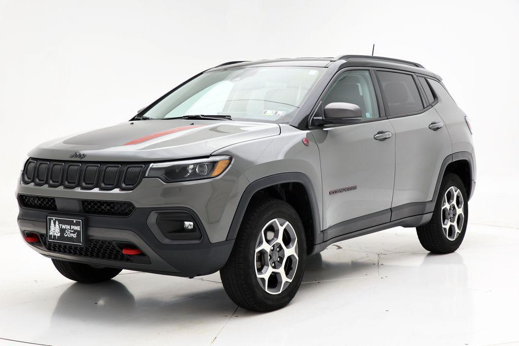 used 2022 Jeep Compass car, priced at $23,450