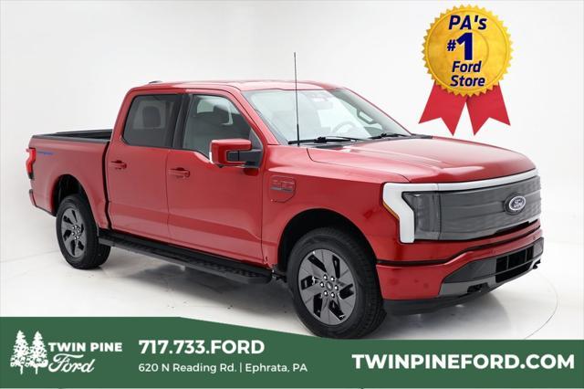 used 2023 Ford F-150 Lightning car, priced at $47,800