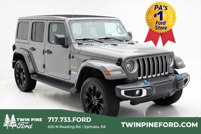 used 2023 Jeep Wrangler 4xe car, priced at $33,800