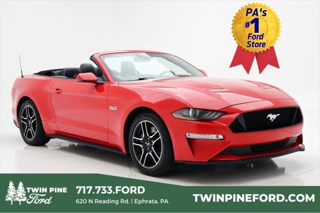 used 2022 Ford Mustang car, priced at $37,800
