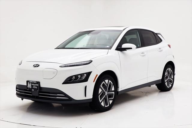 used 2022 Hyundai Kona EV car, priced at $17,800