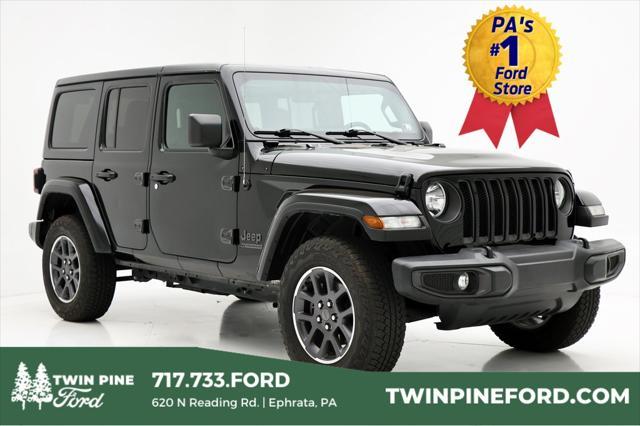 used 2021 Jeep Wrangler Unlimited car, priced at $29,800