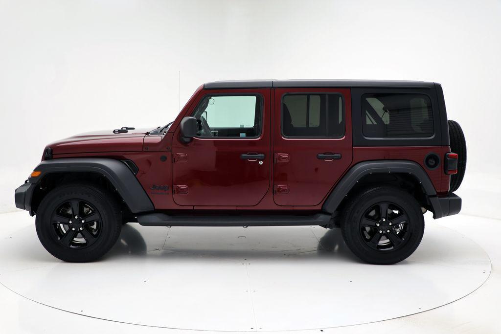 used 2022 Jeep Wrangler Unlimited car, priced at $31,900