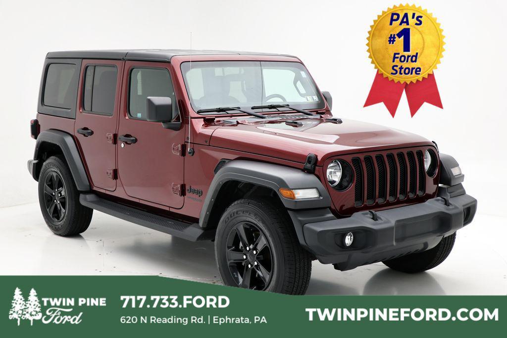 used 2022 Jeep Wrangler Unlimited car, priced at $31,900