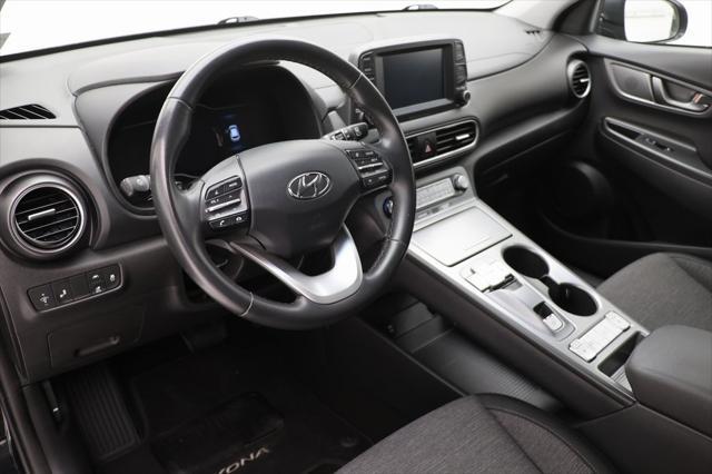 used 2021 Hyundai Kona EV car, priced at $14,800