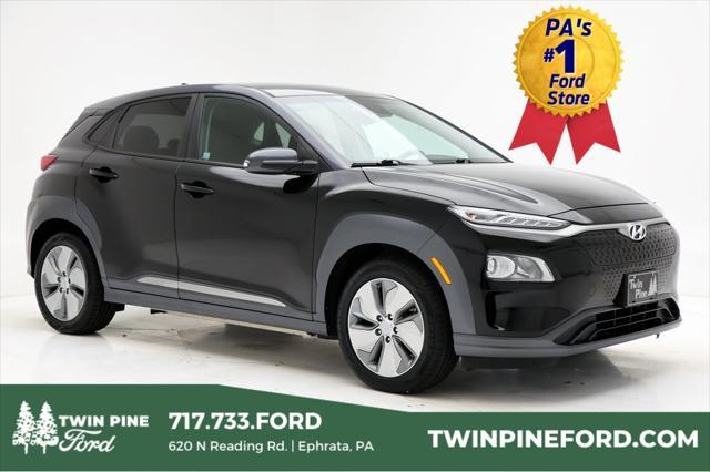 used 2021 Hyundai Kona EV car, priced at $14,800