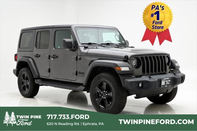 used 2021 Jeep Wrangler Unlimited car, priced at $32,800