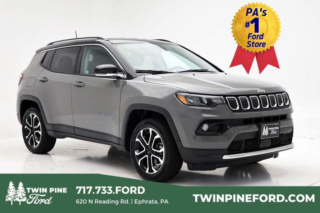 used 2022 Jeep Compass car, priced at $21,450