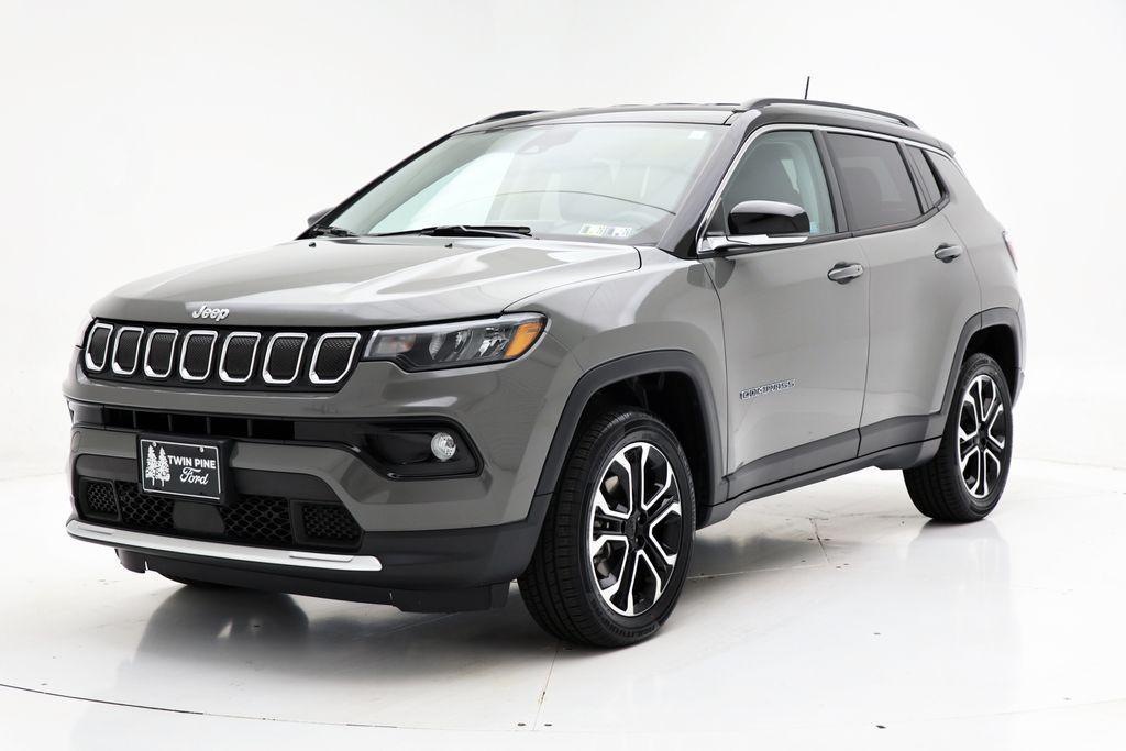 used 2022 Jeep Compass car, priced at $21,450
