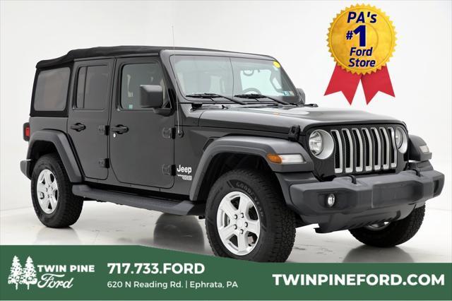 used 2018 Jeep Wrangler Unlimited car, priced at $20,900