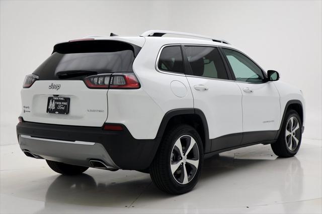 used 2021 Jeep Cherokee car, priced at $23,400