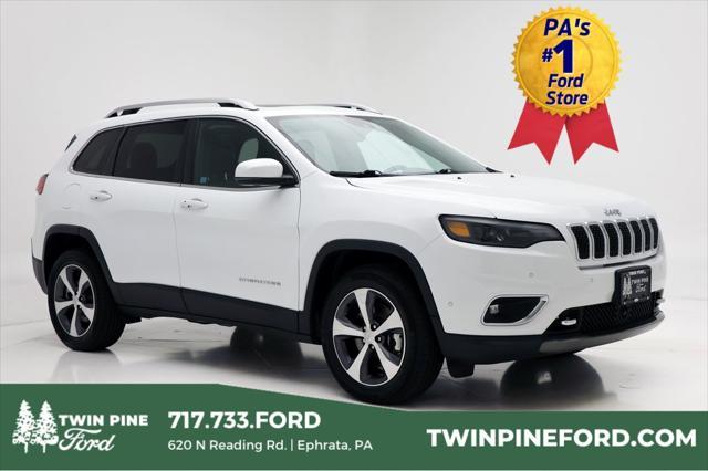 used 2021 Jeep Cherokee car, priced at $23,400