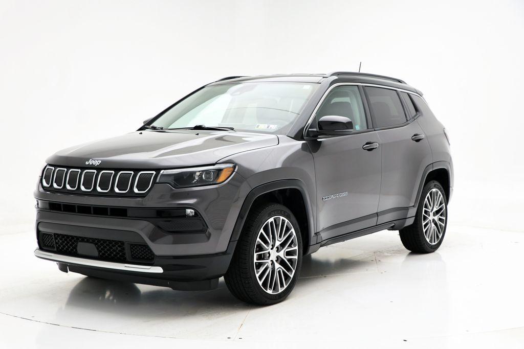 used 2022 Jeep Compass car, priced at $22,400