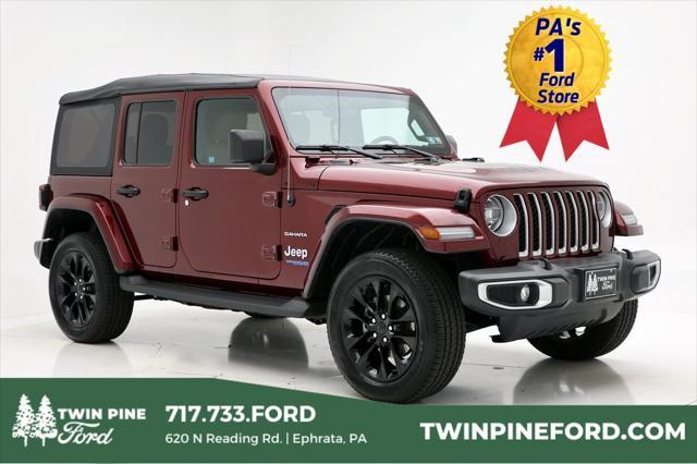 used 2021 Jeep Wrangler Unlimited car, priced at $30,800