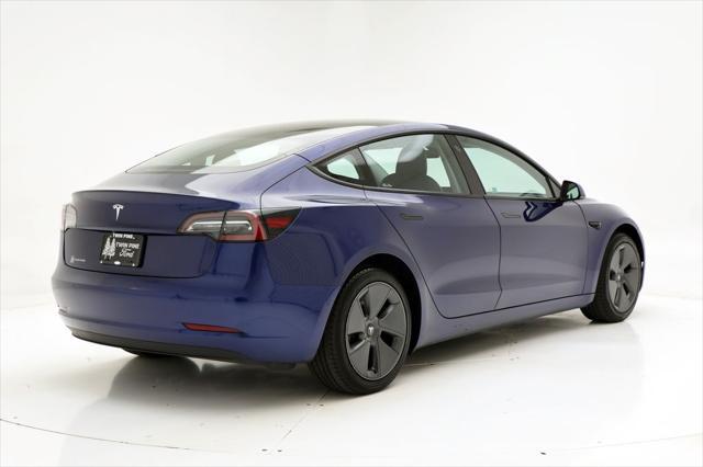 used 2022 Tesla Model 3 car, priced at $20,500