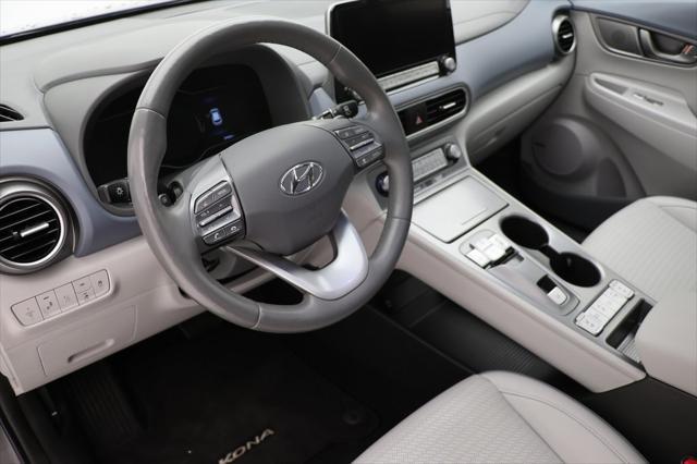 used 2021 Hyundai Kona EV car, priced at $17,400