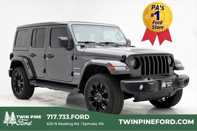 used 2021 Jeep Wrangler Unlimited car, priced at $33,900