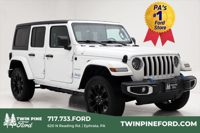used 2023 Jeep Wrangler 4xe car, priced at $29,400