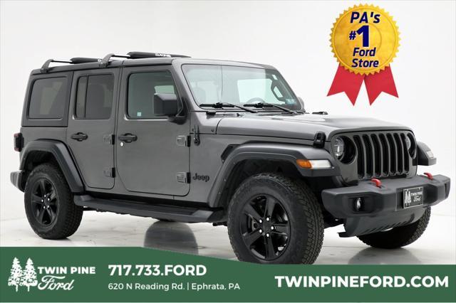 used 2021 Jeep Wrangler Unlimited car, priced at $25,800