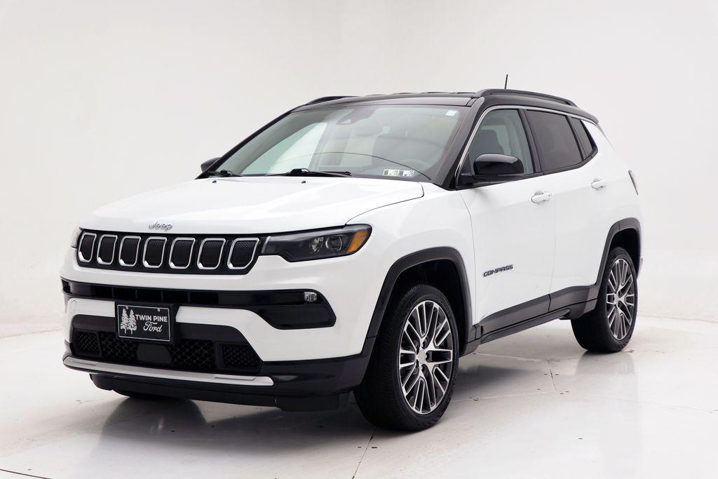 used 2022 Jeep Compass car, priced at $22,400
