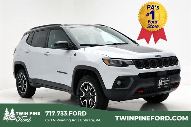 used 2024 Jeep Compass car, priced at $24,400