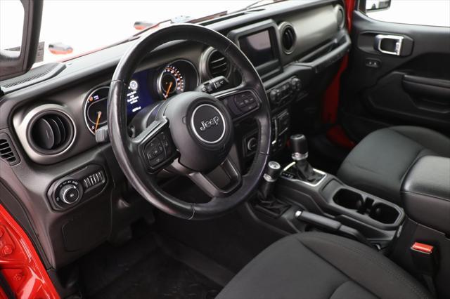 used 2021 Jeep Wrangler car, priced at $30,800