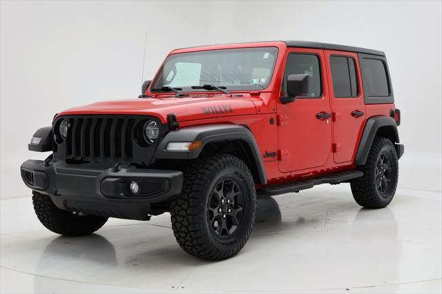 used 2021 Jeep Wrangler car, priced at $30,800