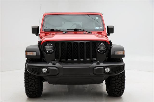 used 2021 Jeep Wrangler car, priced at $30,800