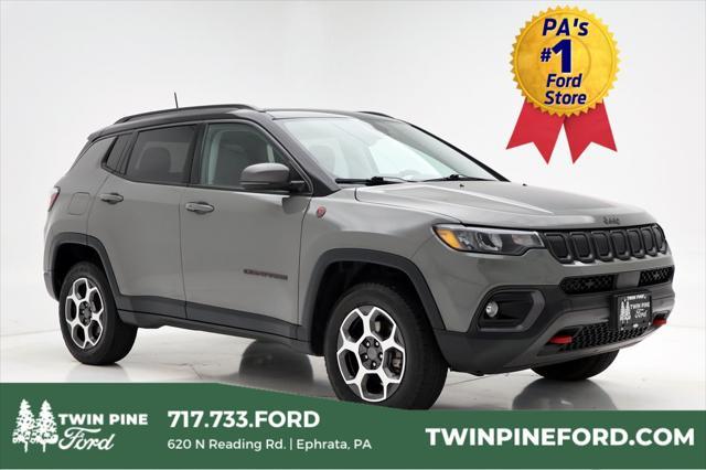 used 2022 Jeep Compass car, priced at $25,400