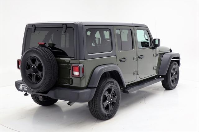 used 2021 Jeep Wrangler Unlimited car, priced at $29,800