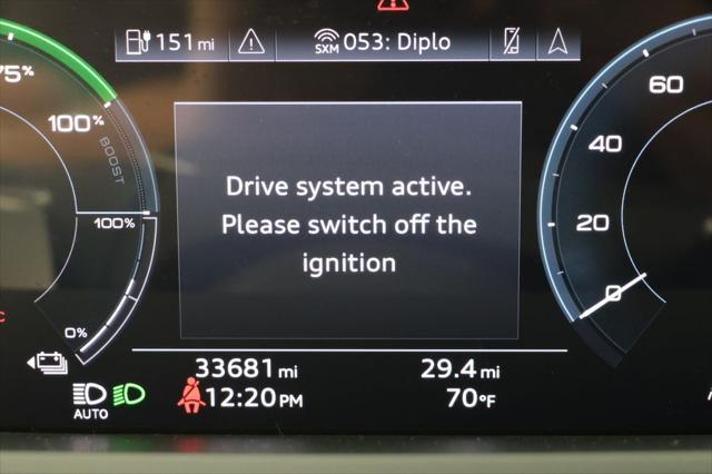 used 2021 Audi e-tron car, priced at $20,500
