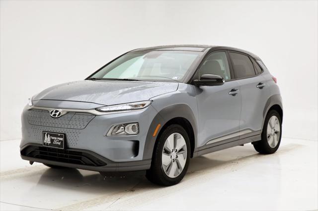 used 2021 Hyundai Kona EV car, priced at $15,800