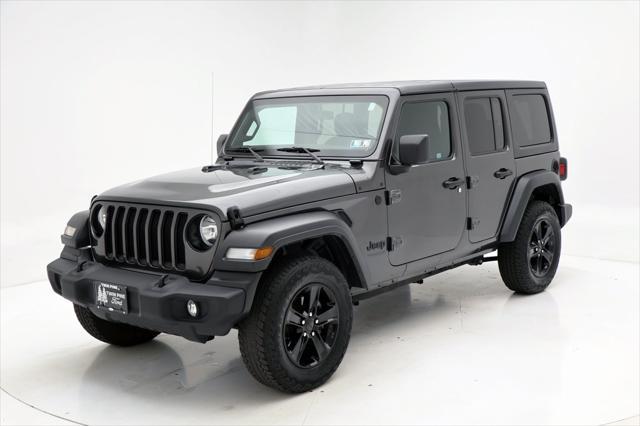 used 2021 Jeep Wrangler Unlimited car, priced at $28,900