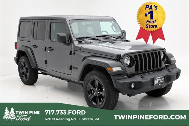 used 2021 Jeep Wrangler Unlimited car, priced at $27,900