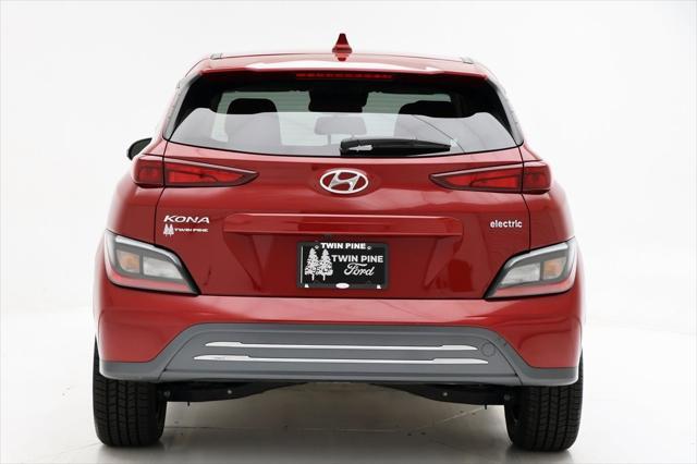 used 2022 Hyundai Kona EV car, priced at $17,800