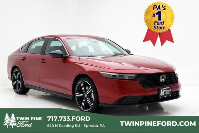 used 2024 Honda Accord Hybrid car, priced at $28,400