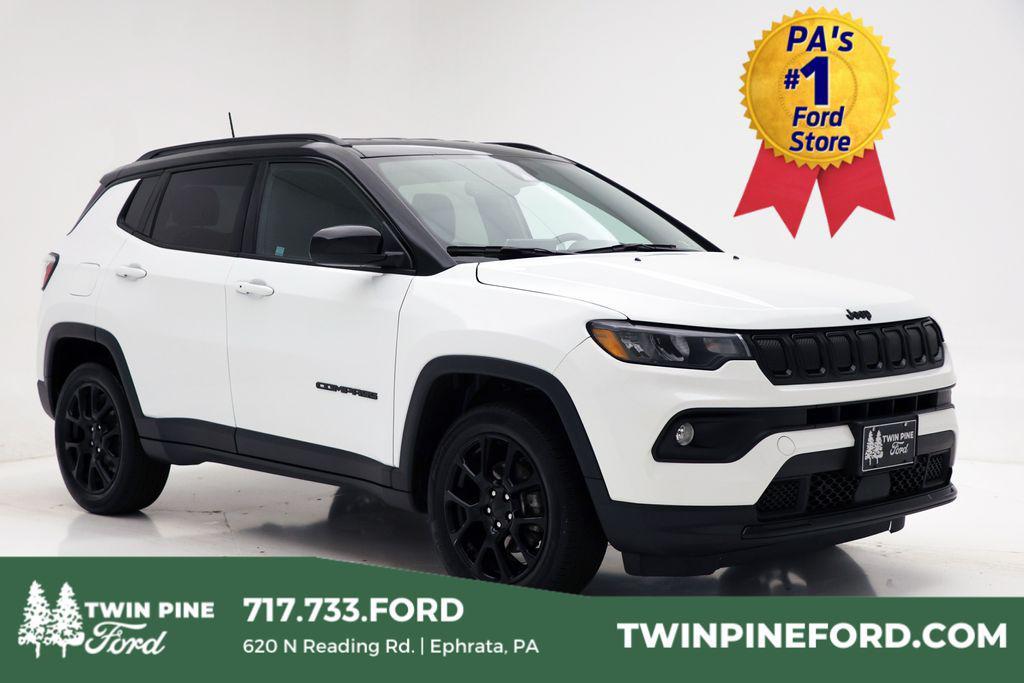 used 2022 Jeep Compass car, priced at $21,900