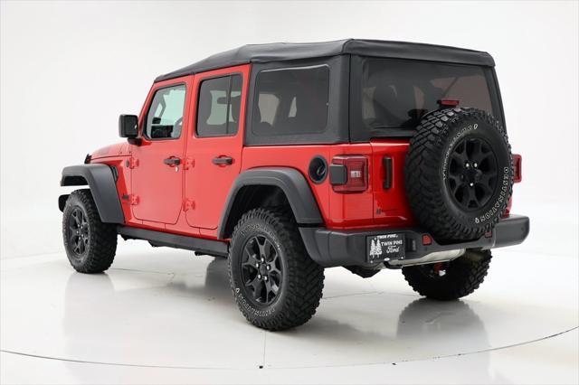 used 2022 Jeep Wrangler car, priced at $30,900