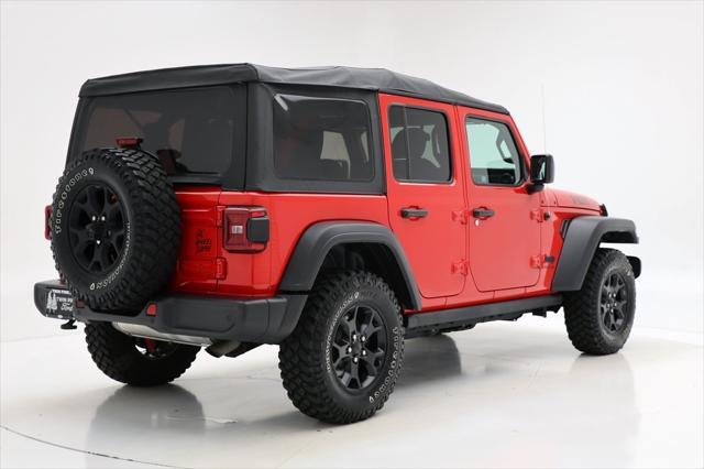 used 2022 Jeep Wrangler car, priced at $30,900