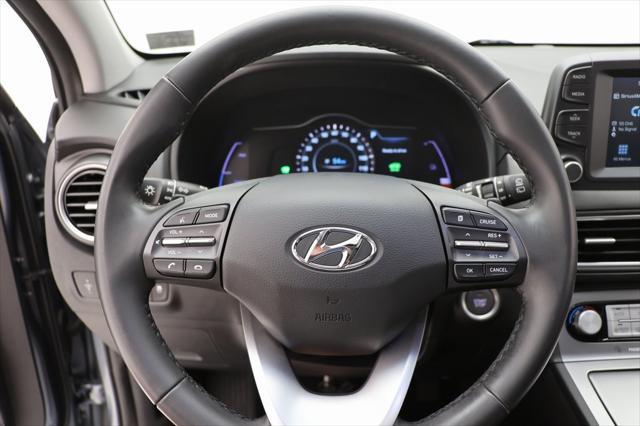 used 2021 Hyundai Kona EV car, priced at $16,900