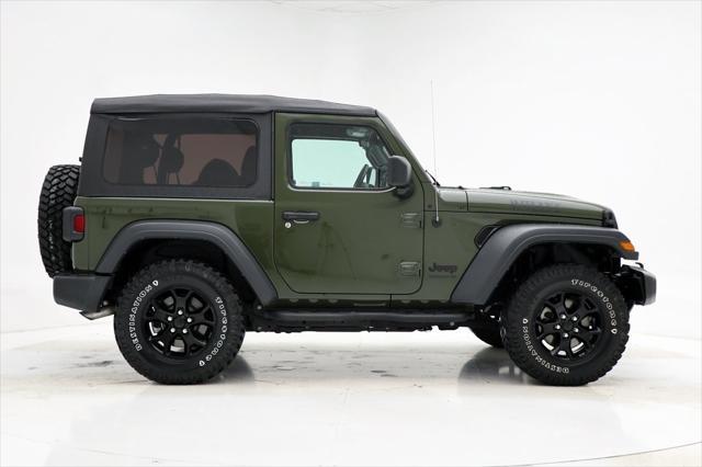 used 2021 Jeep Wrangler car, priced at $27,900