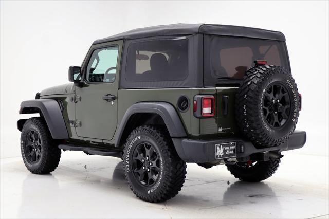 used 2021 Jeep Wrangler car, priced at $27,900